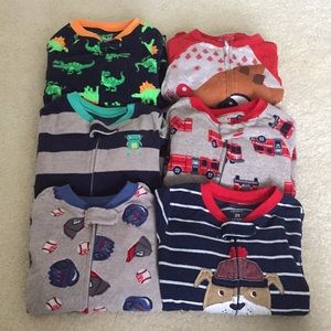 Boys Carters Footie PJ Bundle